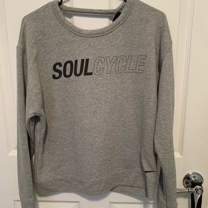 SoulCycle X Nike low back sweatshirt